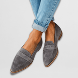 Sorellea | Suede Loafers Soft Cushioned Everyday Comfort