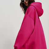 Cloud Lounge | Oversized Polar Fleece Hoodie with Kangaroo Pocket