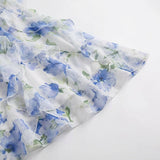 Eliora Soleil | Floral Corset Maxi Wedding Guest Dress