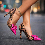 Bellaflair | Bow Detail Heels Feminine Statement Elegance