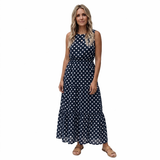 Colette Soleil | Polkadot Maxi Summer Dress