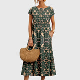 Valencia™ | Chic Floral Dress Graceful Summer Style
