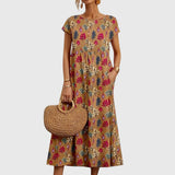Valencia™ | Chic Floral Dress Graceful Summer Style