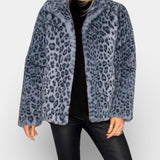Saskia | Leopard Long Coat