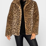 Saskia | Leopard Long Coat
