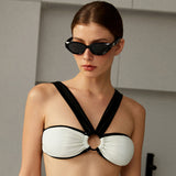Elira Valmont | Oval Cat Eye Sunglasses