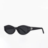 Évienne Solara | Slim Oval Sunglasses