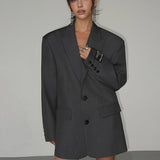 Isabela | Oversized Tailored Blazer Dress