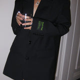 Isabela | Oversized Tailored Blazer Dress