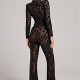Vivienne | Tailored Lace Jumpsuit