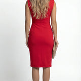 Arielle Vienne | V Neck Midi Dress