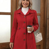 Femke | Relaxed Wool Blend Coat