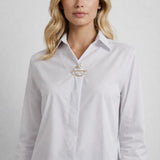 Élise Amour | Elegant Long Sleeve Blouse