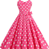 Rosie Monroe | Polkadot Pin Up Midi Dress