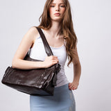 Calyssa | Leather-Look Structured Tote Bag