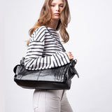 Calyssa | Leather-Look Structured Tote Bag