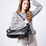 Calyssa | Leather-Look Structured Tote Bag