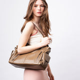 Calyssa | Leather-Look Structured Tote Bag