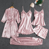 Livia | Silk Touch Lace Nightwear Set