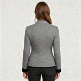 Darcy | Multi-Button Accent Short Jacket