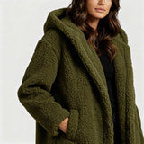 Brooke | Hooded Teddy Coat