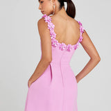 Paloma | Floral Embellished Mini Dress