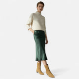 Ancienne Monde | Pointed Toe Ankle Boots Low Heel Suede