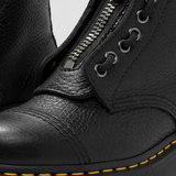 Urban Forge | Leather Front Zip Platform Boots
