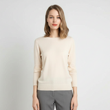 Lurevia | Soft Knit Sweater Crew Neck Long Sleeves