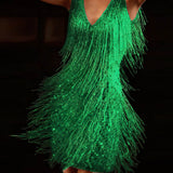 Veloura | Elegant V-Neck Dress