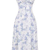 Valerie | Floral Waist Shaper Bustier Dress