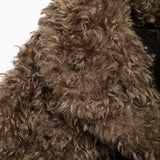 Curléa | Curled Faux Fur Coat with Relaxed Silhouette