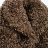 Curléa | Curled Faux Fur Coat with Relaxed Silhouette