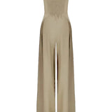 Clara | Strapless Wide Leg Jumpsuit