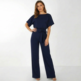 Sophia | Belted Palazzo Jumpsuit
