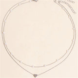 Élodie Pearl | Layered Heart Pearl Necklace