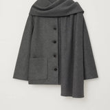 Celeste Laurent | Scarf Collar Coat