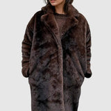 Virelle | Long Luxe Faux Fur Coat