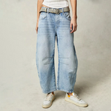 Maybell | High Waist Wide Leg Denim Jeans