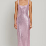 Celestia Lumière | Sequin Wedding Guest Maxi Dress