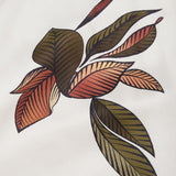 Verdelle | Leaf Print V Neck Summer Dress
