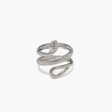 Serpentina Glow | Adjustable Snake Ring