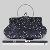 Orphielle | Beaded Embroidered Clutch Structured Frame Handle