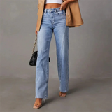 Luna Flow | High Rise Wide Leg Denim Jeans