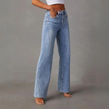 Luna Flow | High Rise Wide Leg Denim Jeans