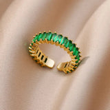 Prisma Luxe | Adjustable Gemstone Ring
