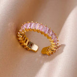 Prisma Luxe | Adjustable Gemstone Ring