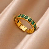 Prisma Luxe | Adjustable Gemstone Ring