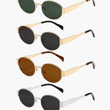 Vintage Aura | Classic Metal Sunglasses