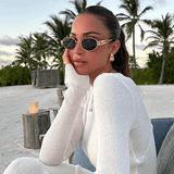 Vintage Aura | Classic Metal Sunglasses